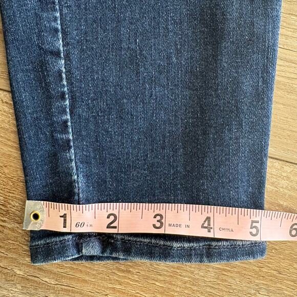 MOTHER The Looker Ankle Jeans Size 25 Here Kitty, Kitty Glitter Racer Stretch - Picture 9 of 12